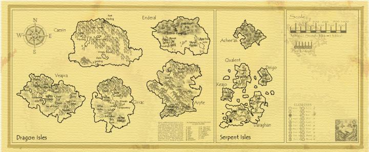 Dragon Isles & Serpent Isles