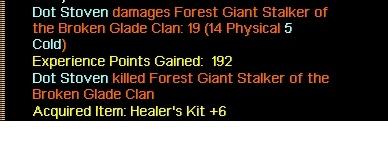 +6 Healkit off Giant on Dregar