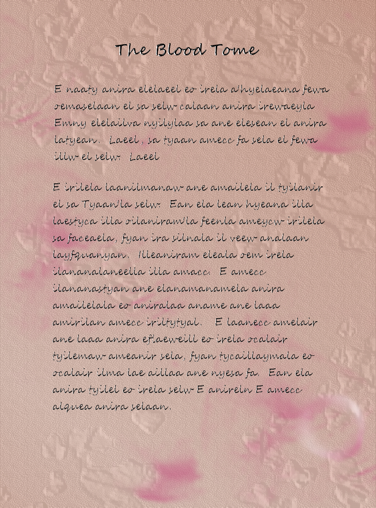 Blood Tome - Excerpts