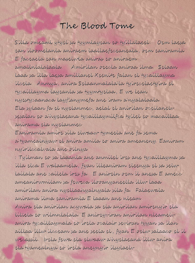 Blood Tome - Excerpts