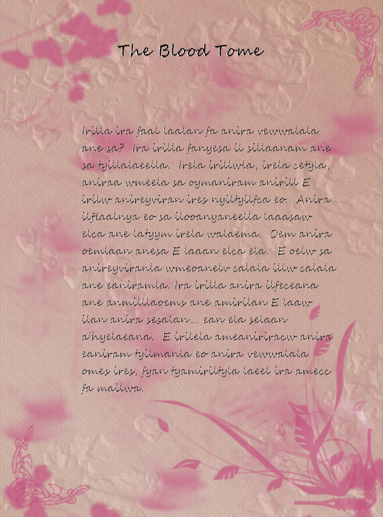 Blood Tome - Excerpts