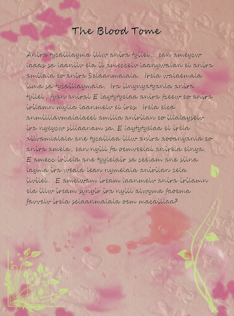 Blood Tome - Excerpts