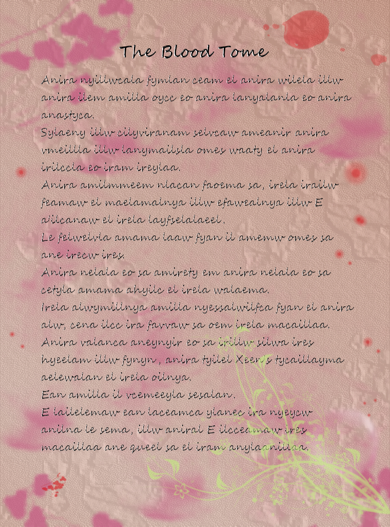 Blood Tome - Excerpts