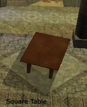 Square Table