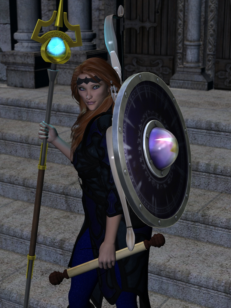 Tia leaves the Temple