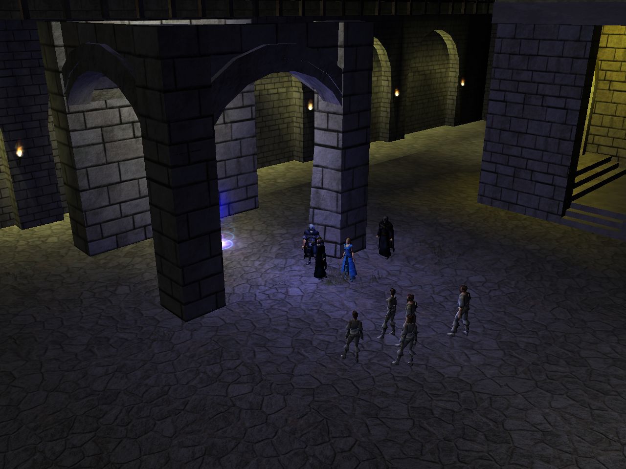 At the Shrine in Huangjin