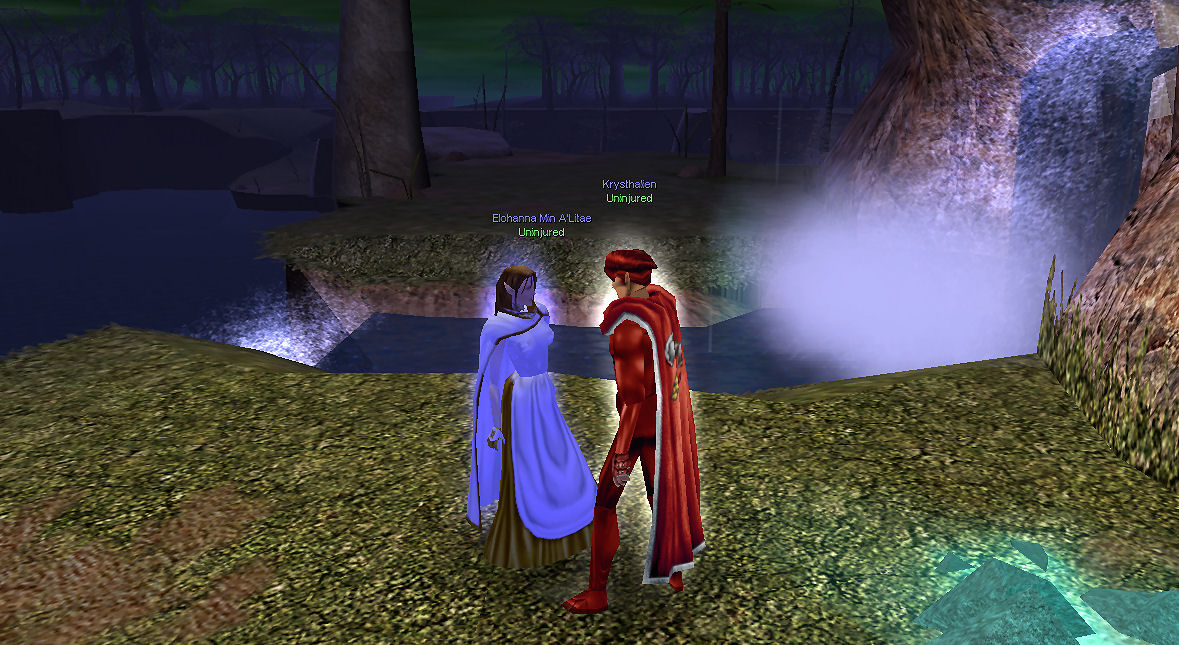 Hanna and Krys at Corax Lake