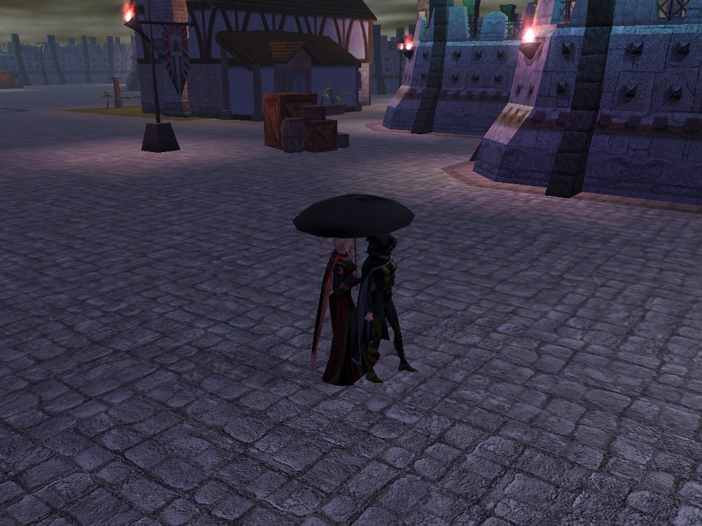 Ami looking out for Emie