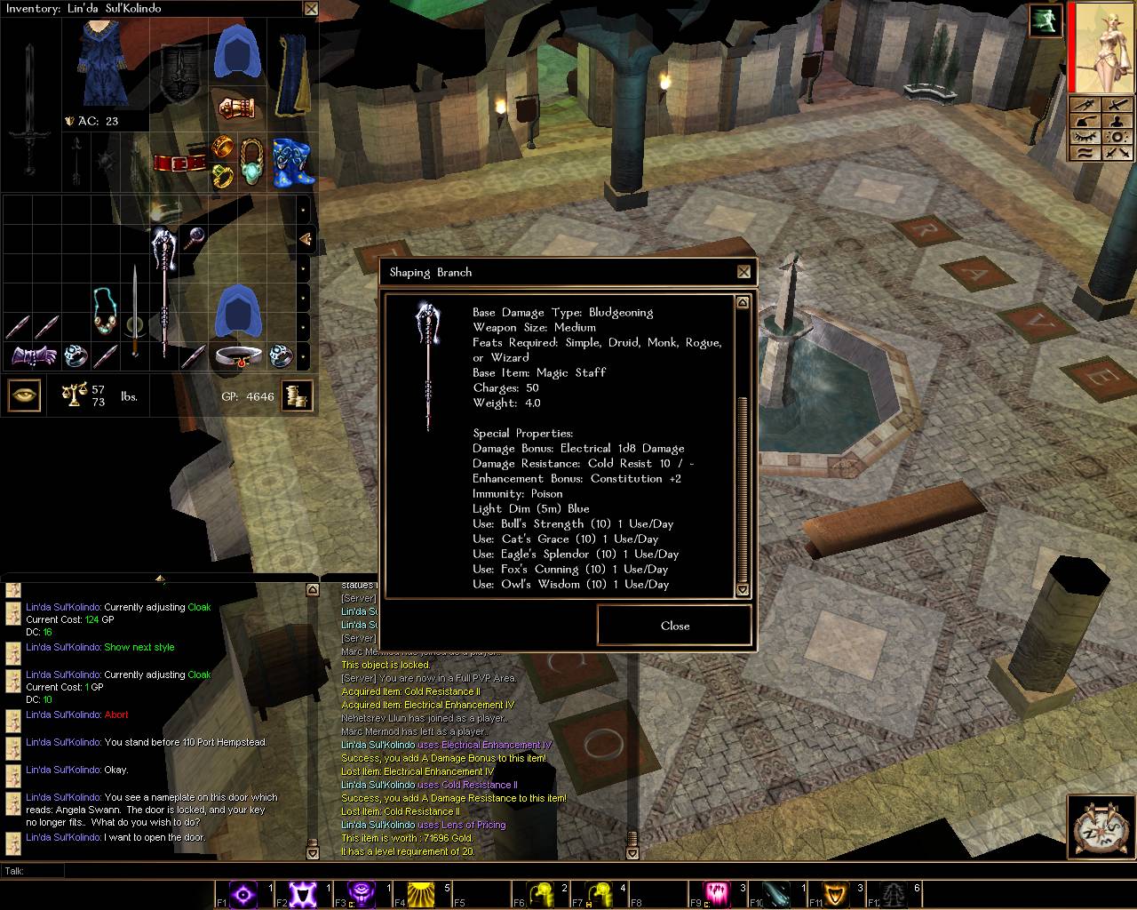 Proof of Shapening Branch