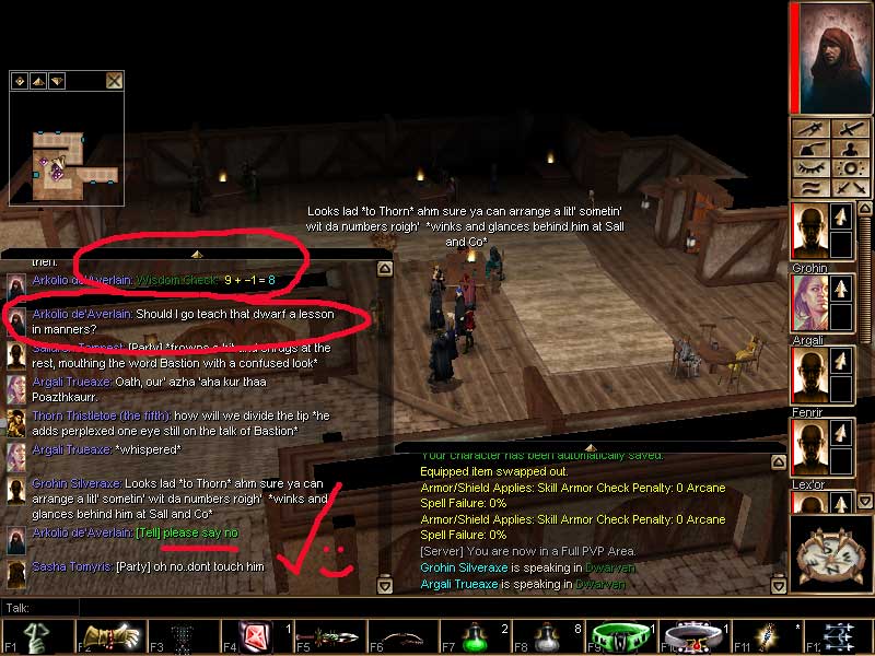 Teaching Fenrir a lesson