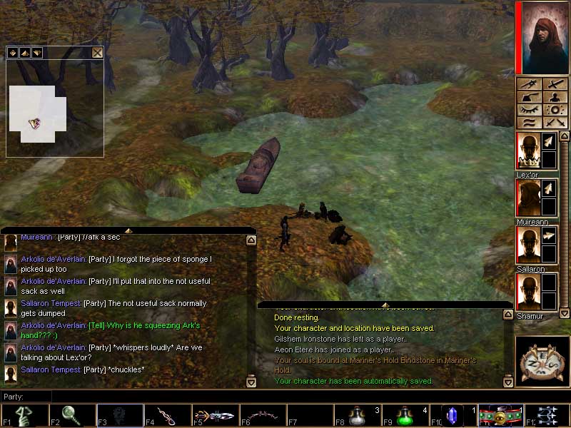 Laughs at Lex's expense