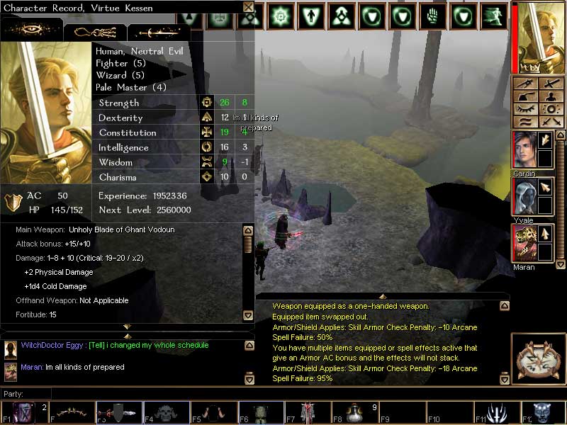 Virtue, now level 14