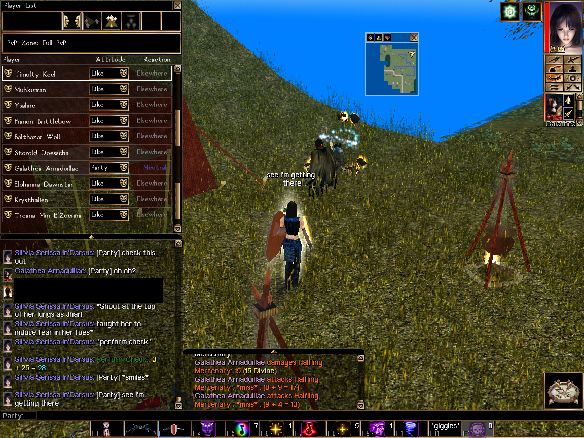 Gettring closer to her goal