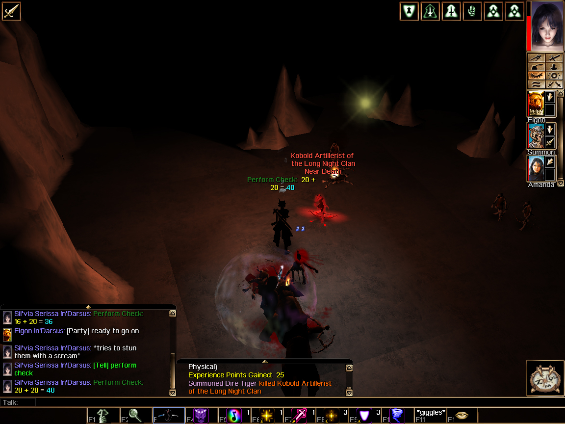 Sil training to become a skald