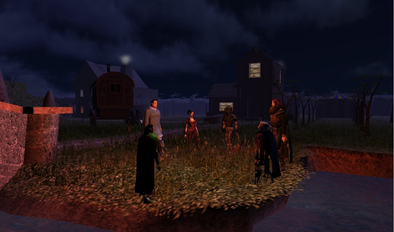 Talking into the night