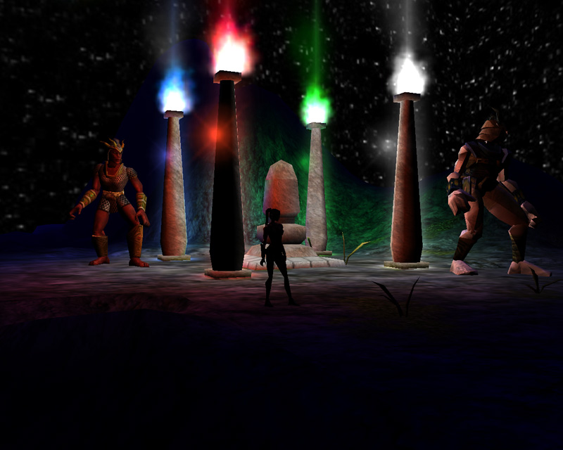 At Grannoch's Temple