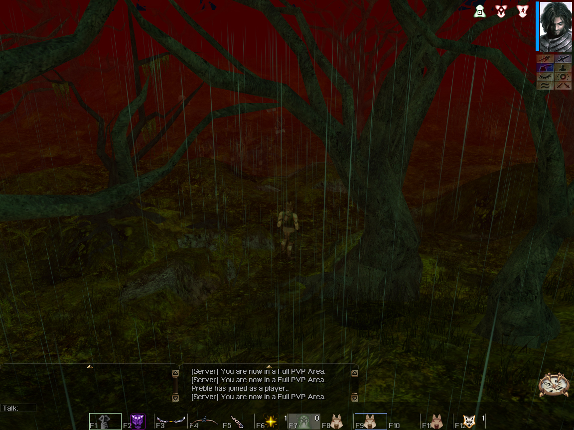 Feh patroling the Battlehelm morrs