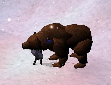 Ygraine talks to a Great Spikes Bear
