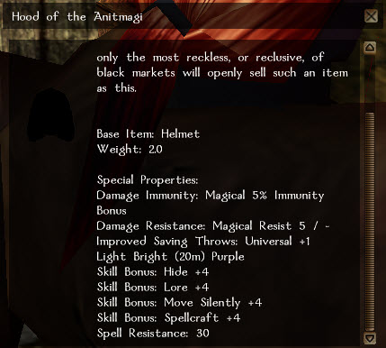 A Gala raffle item. Good Luck!