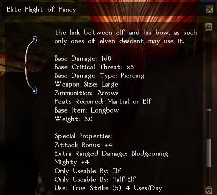 A Gala raffle item. Good Luck!