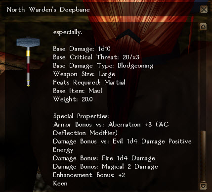 A Gala raffle item. Good Luck!