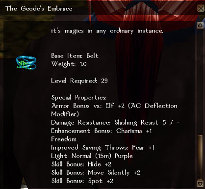 A Gala raffle item. Good Luck!