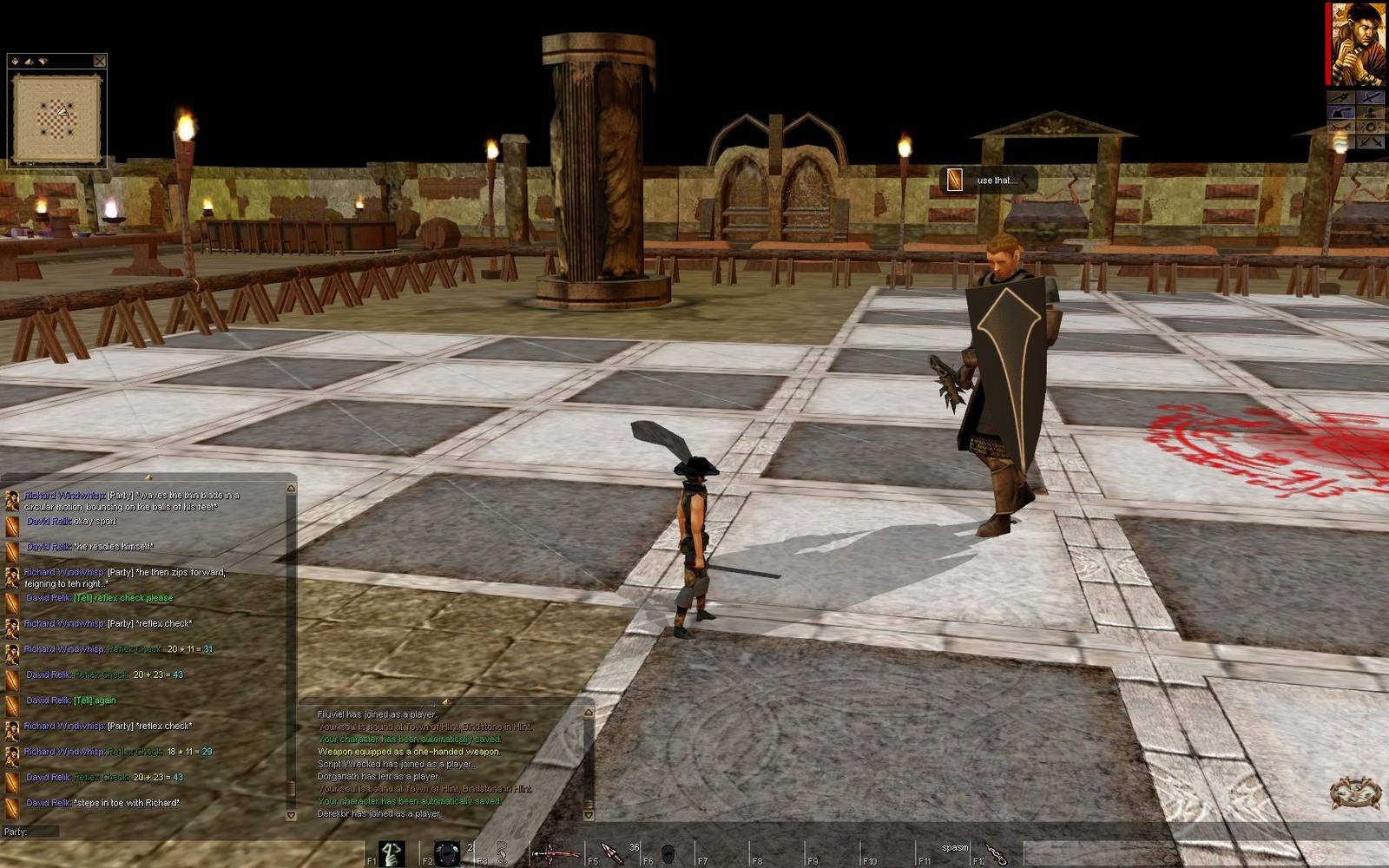 Agility is yer strength...