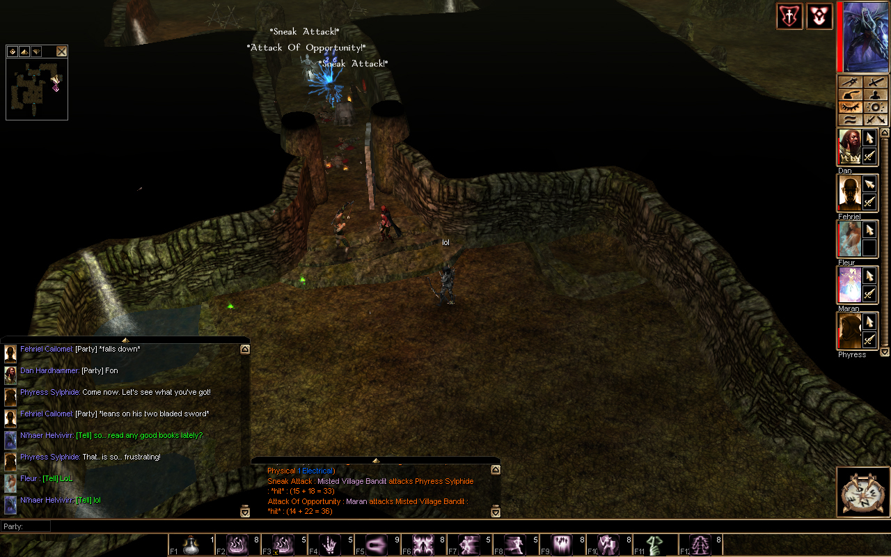 So... *shoots a few arrows as a bloodbath ensues*