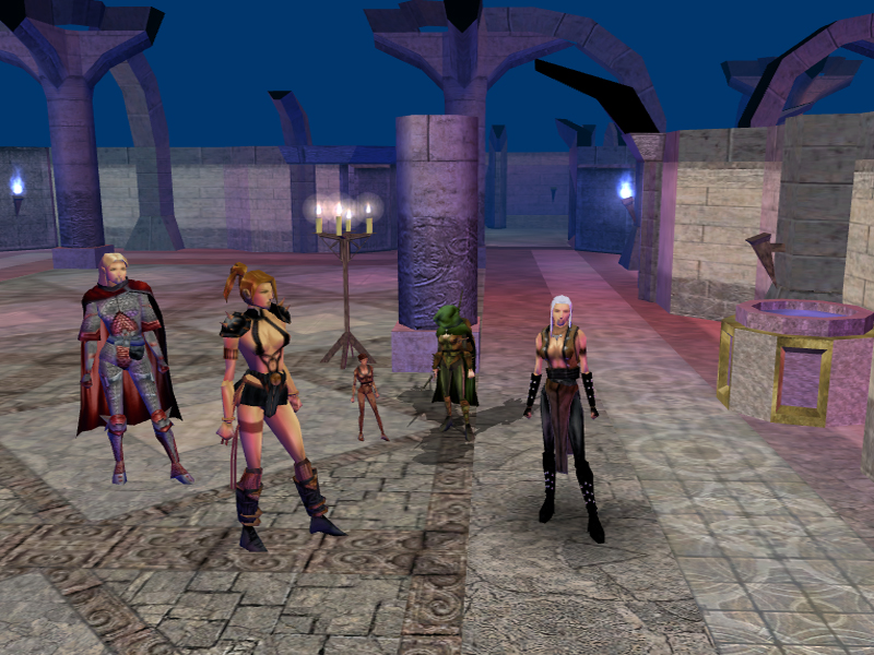 Xanya's CDQ- Battle sisters at the temple