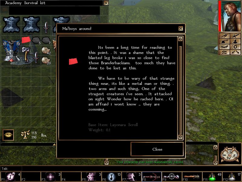 Gnome Quest - note found on dead bodies