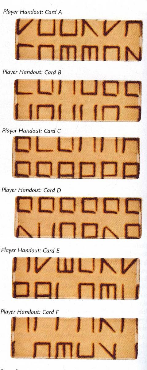 Challenge quest handout #1