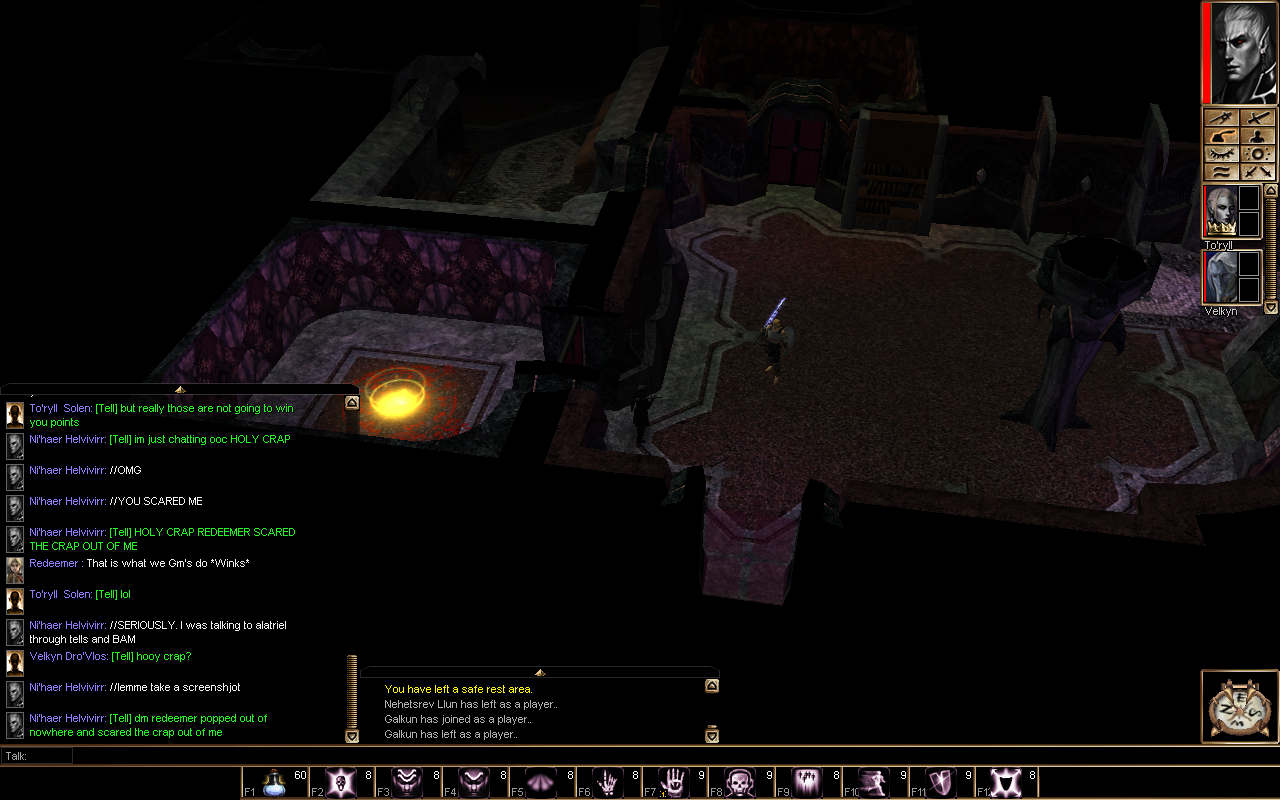 A DM Barges into a Dark Elven household