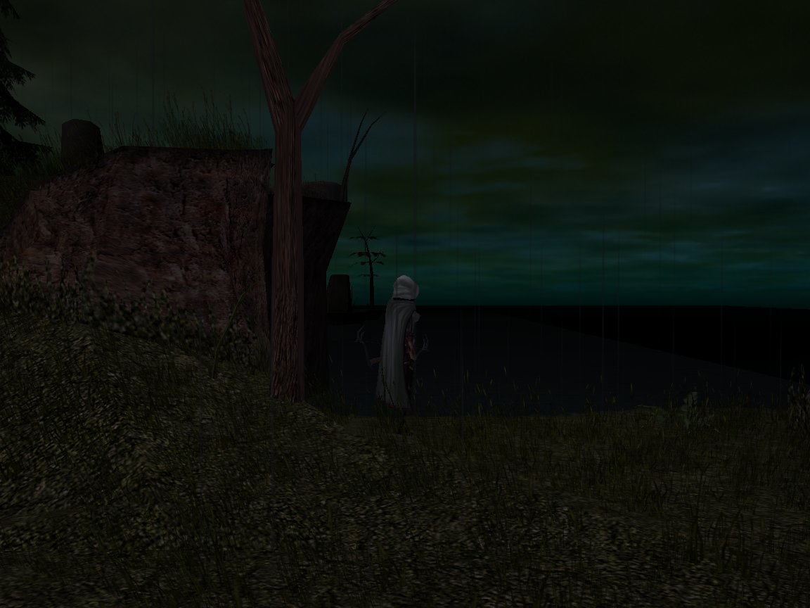 Alone. How she feels