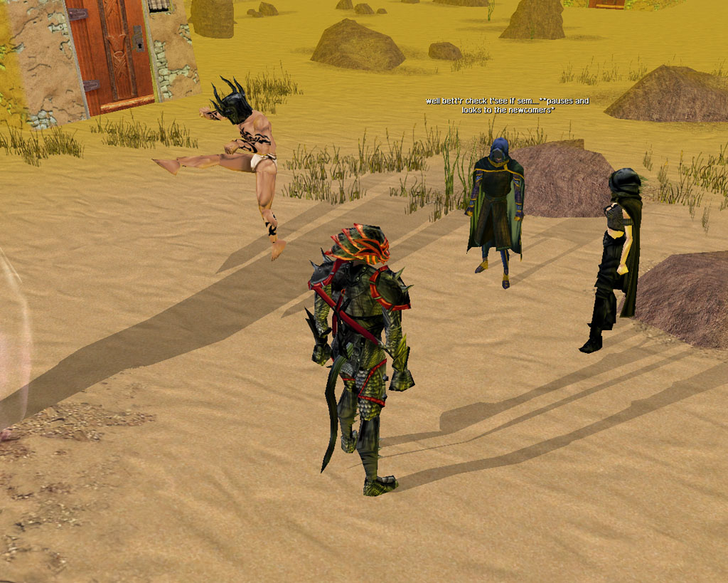 Czukay suffers desert fever, and dances wildly . . . without anything.