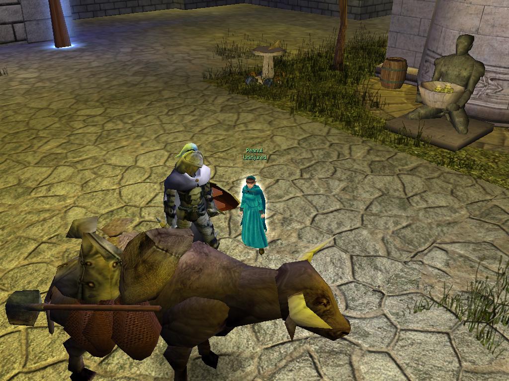 I promise I cleaned up the courtyard afterward.