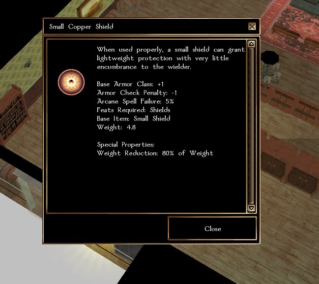 New Copper and Bronze Armors, shield, and helmets.