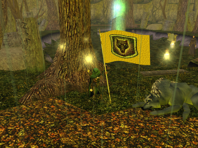 Taking a break in wandering to visit the temple