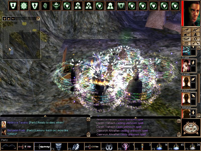 Outside the skull crusher