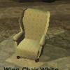 Wing Chair White