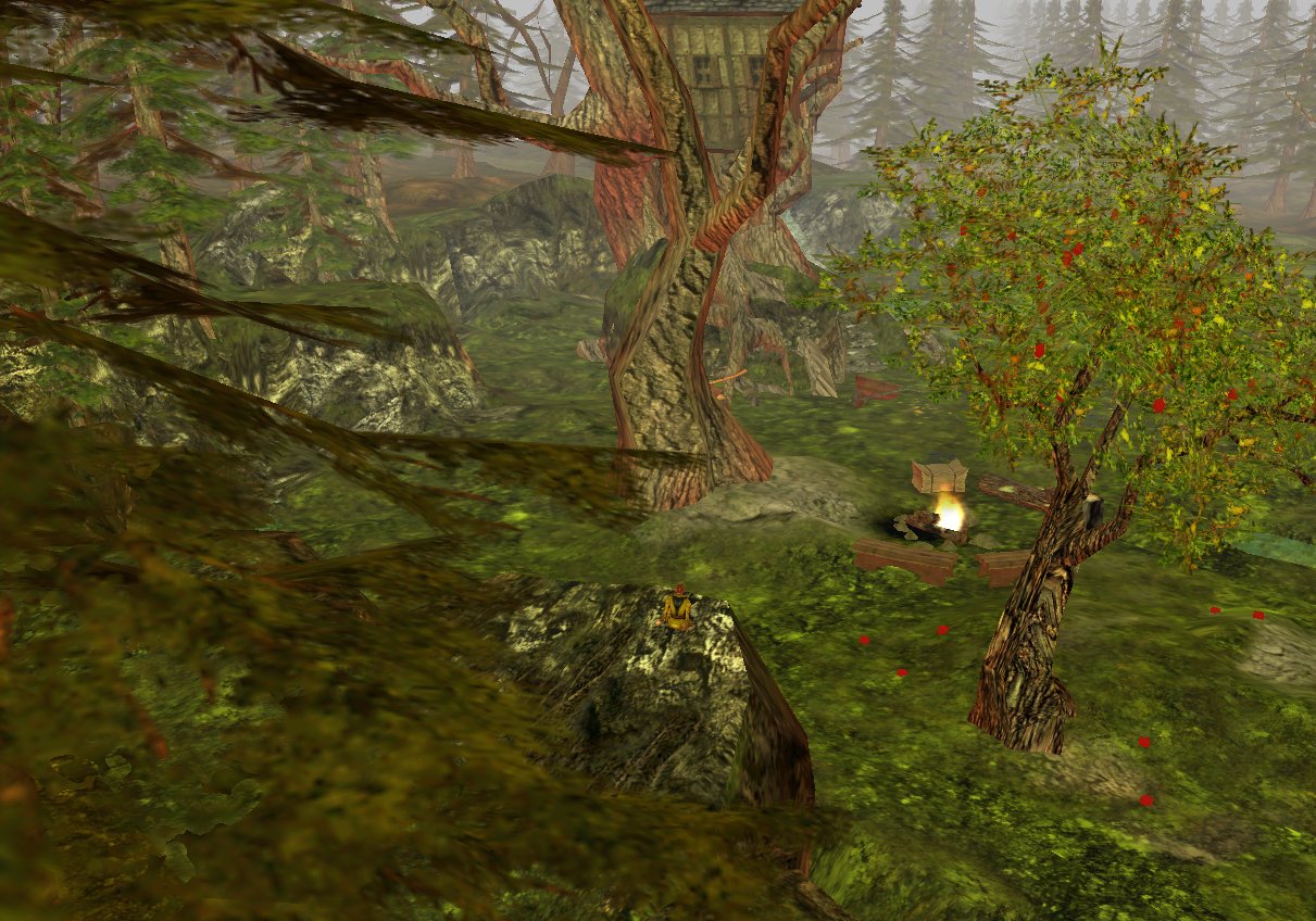 A quiet perch at the Stormcrest Crossroads