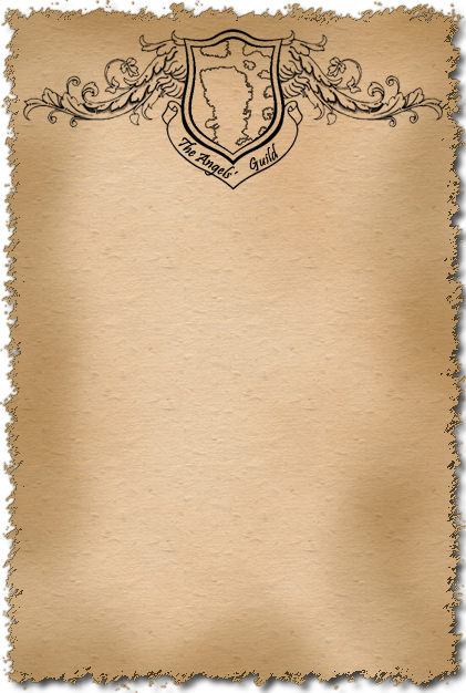 The Angels' Guild Newspaper design