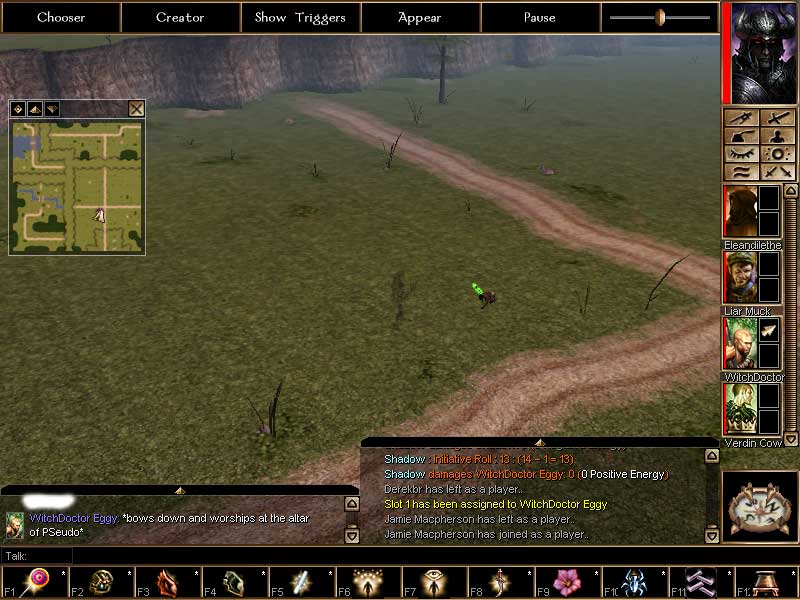 Tanman knows his place