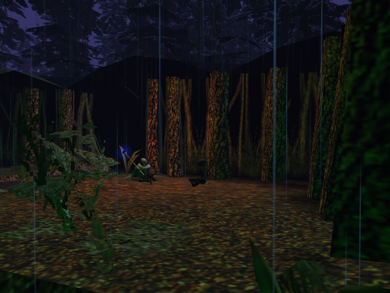 Emie and Abiorn chat about battle tactics.