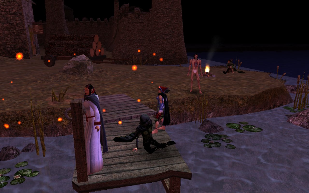 Wren diving in for Acacea's braclet.