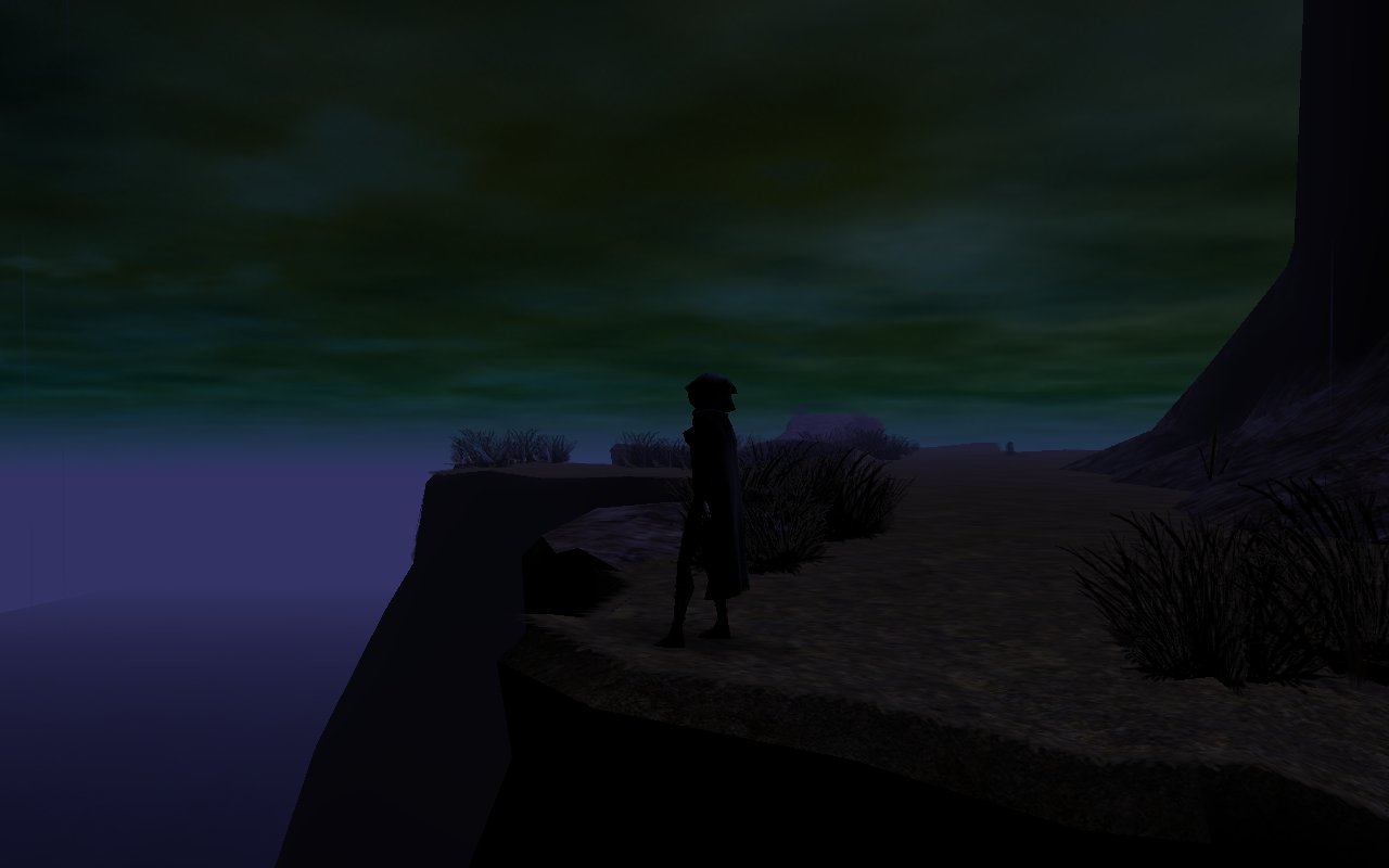 A sky to fit Emie's mood.