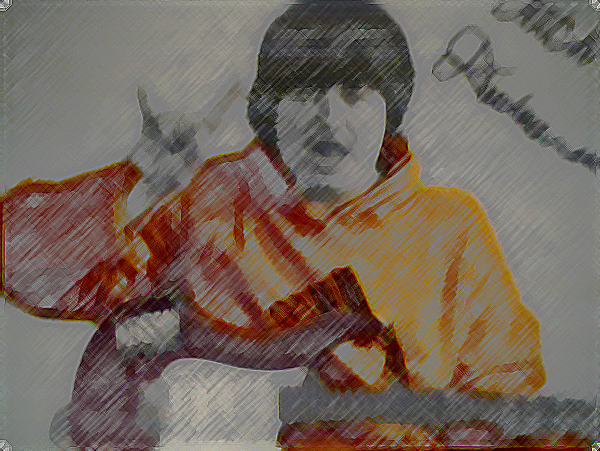 Ain notin but a boy an Guitar