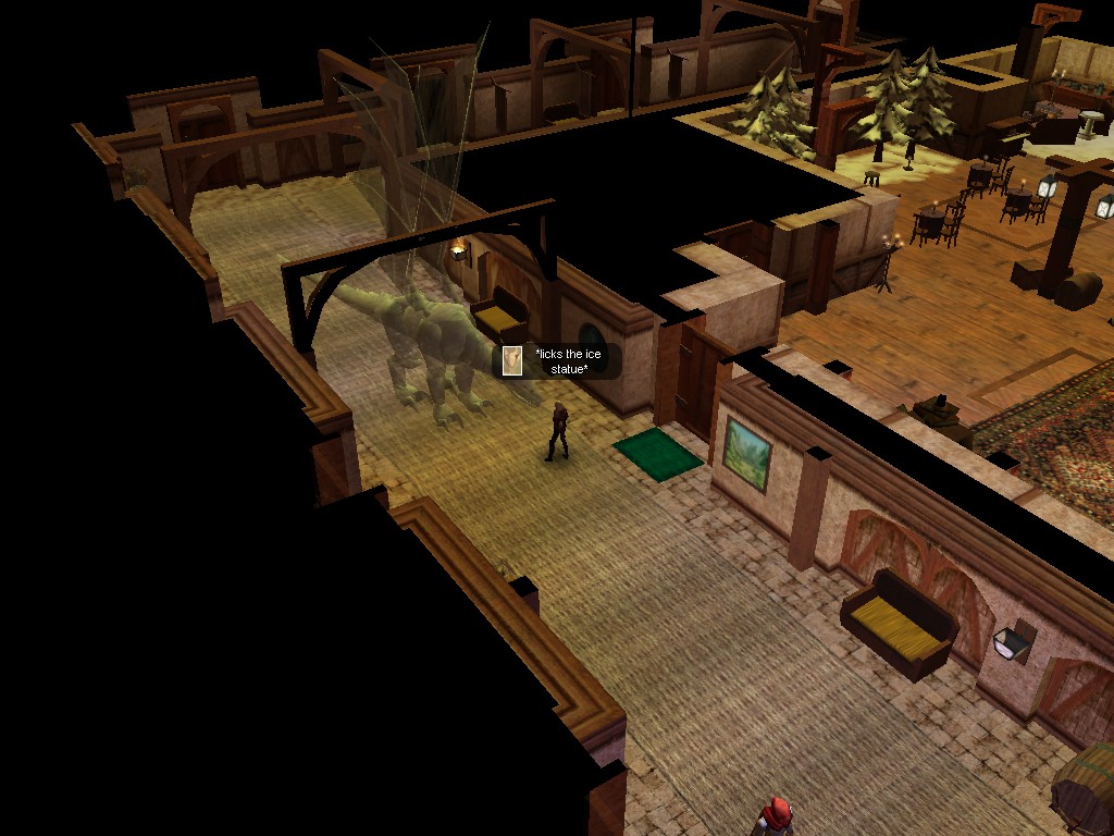 A Dragon Ice Sculpture!