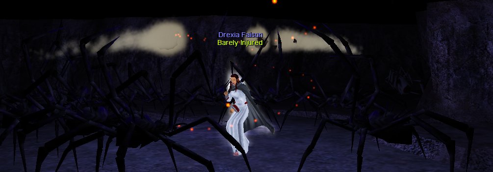 Drexia, slayer of spiders