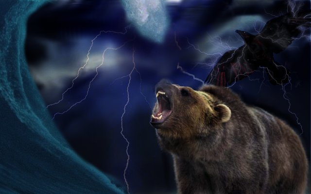 About to get swept away