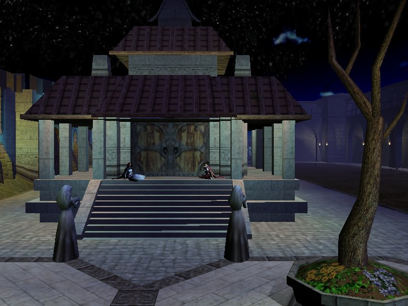 Quiet night at Hilm Castle